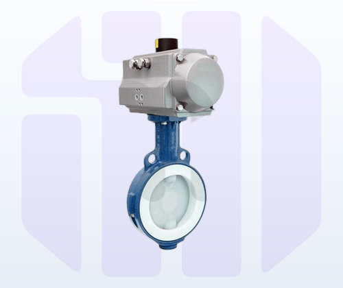 Wafer Connection — Pneumatic Operated